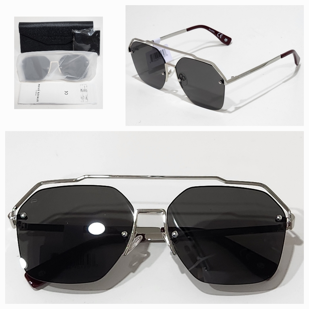 PRIVE REVAUX ONE, Geometric, Unisex Sunglasses